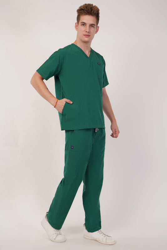 Smart Men's Scrubs Green