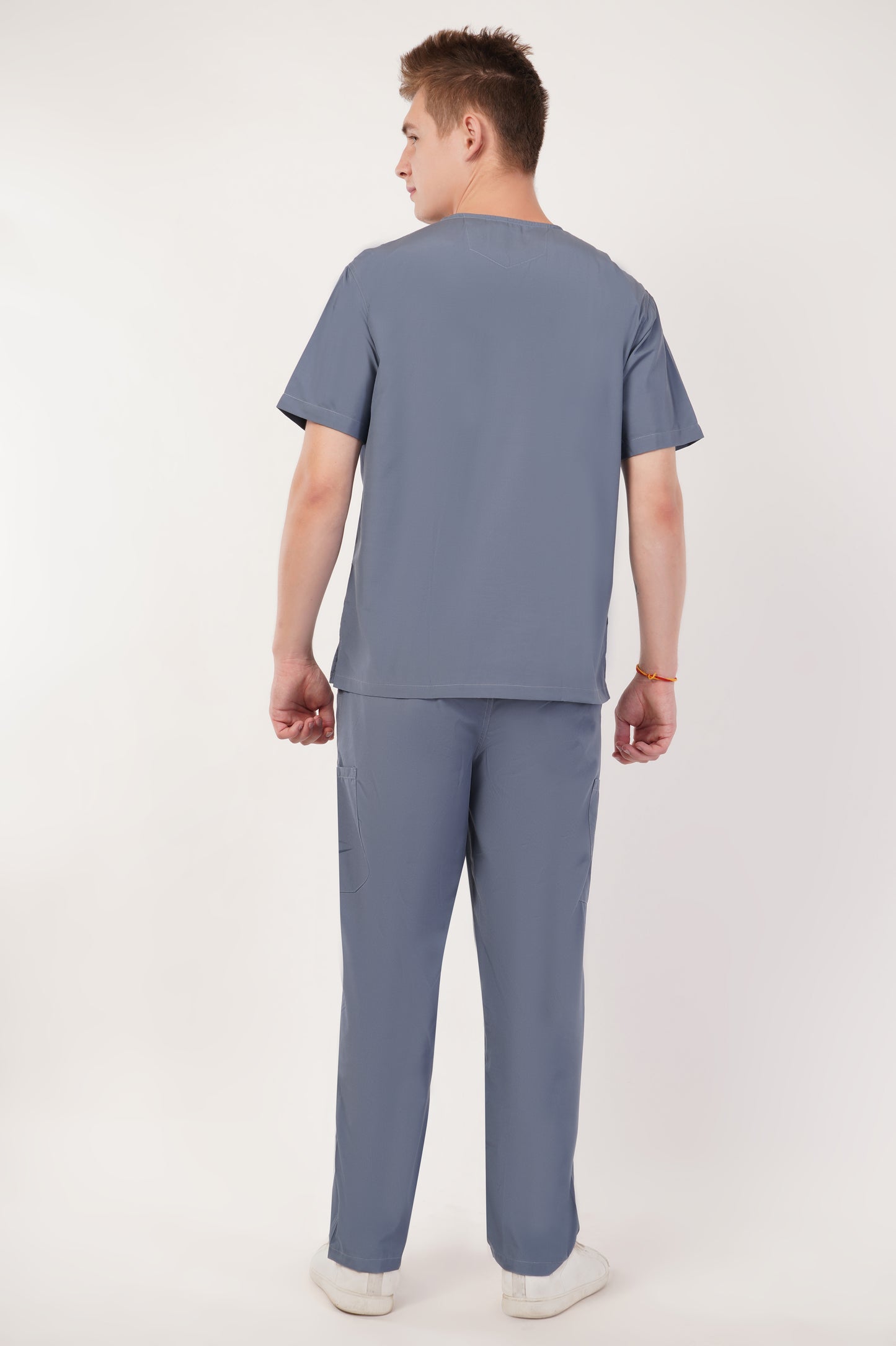 Smart Men's Scrubs - Light Gray