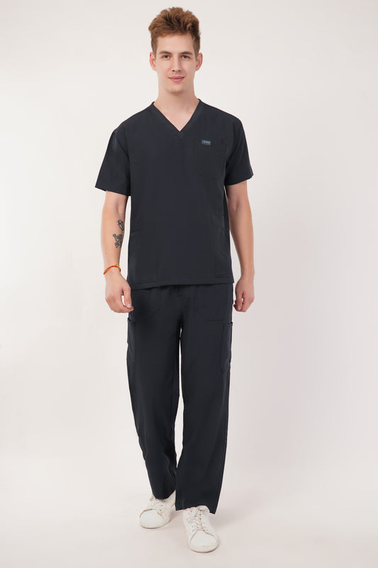 Nova (Stretch) Men's Scrubs Midnight Blue