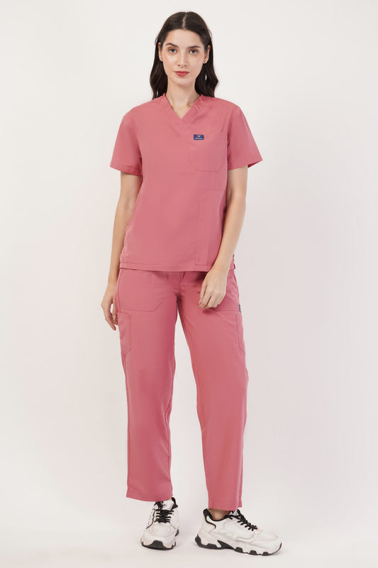 Smart Women's Scrubs Pink