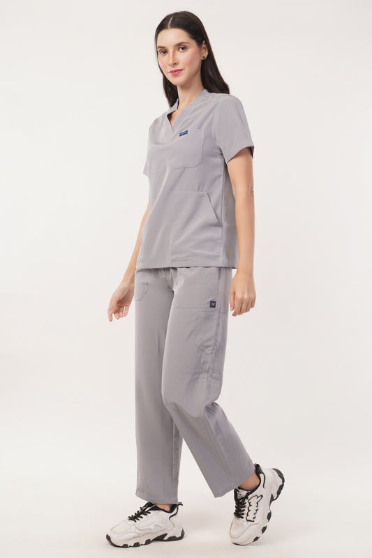 Nova (Stretch) Women's Scrubs - Gray