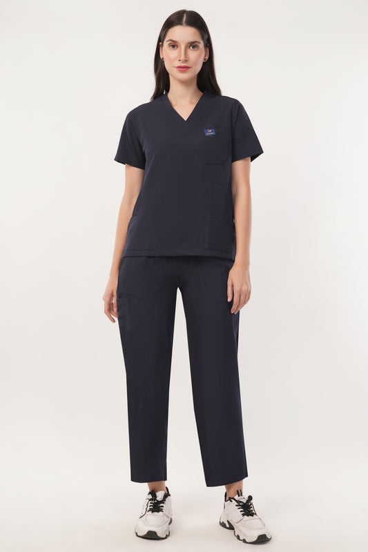 Nova (Stretch) Women's Scrubs - Midnight Blue